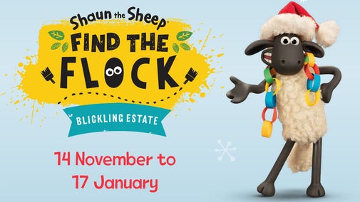 Find the Flock Shaun the Sheep Wild in Art Trail comes to Blickling Estate 2026